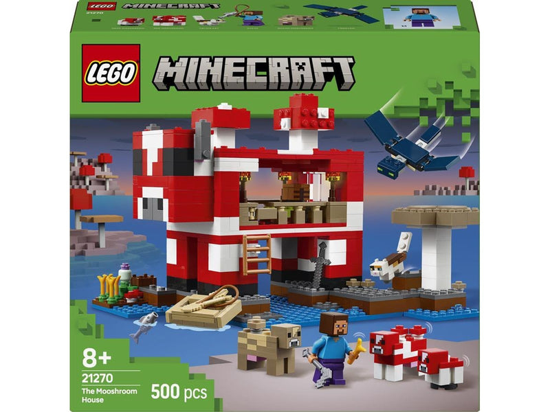 LEGO Minecraft 21270 Das Pilzkuh-Haus