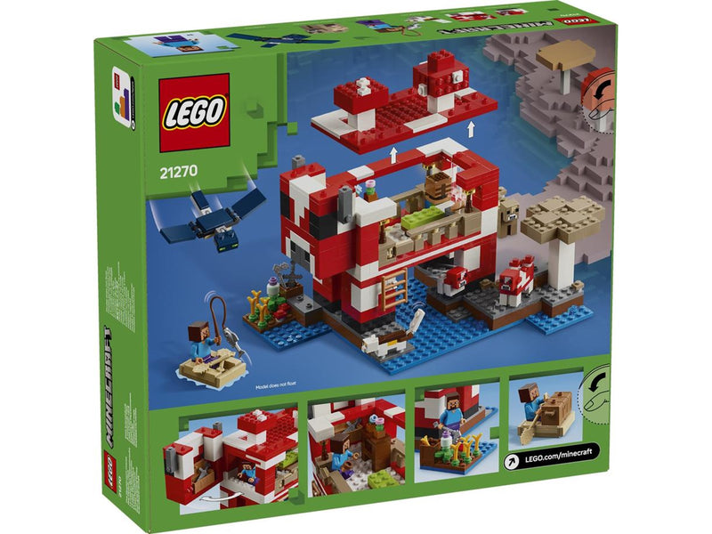 LEGO Minecraft 21270 Das Pilzkuh-Haus