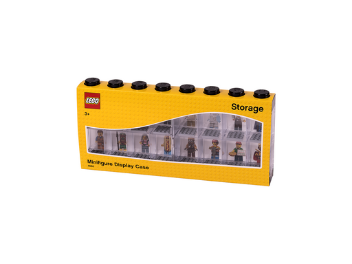 LEGO Minifiguren-Schaukasten für 16 minifiguren, schwarz
