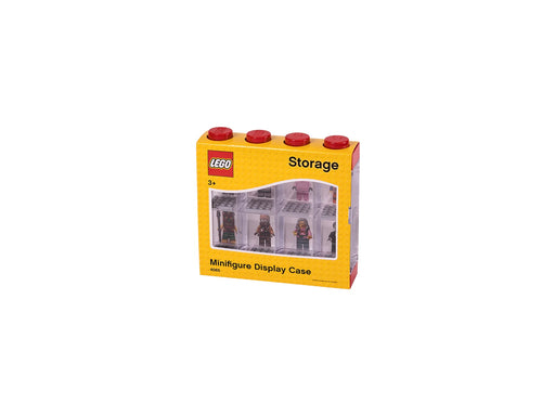 LEGO Minifiguren-Schaukasten für 8 minifiguren, Rot