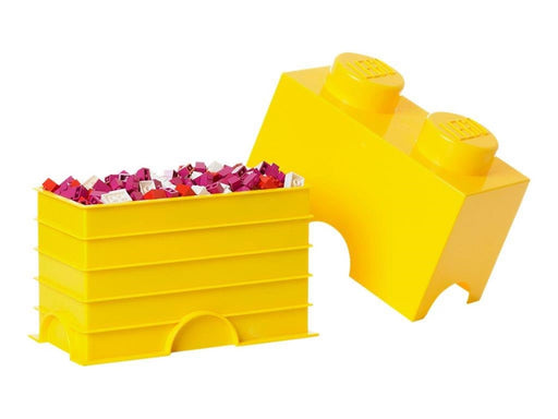 LEGO STORAGE BRICK 2 - YELLOW