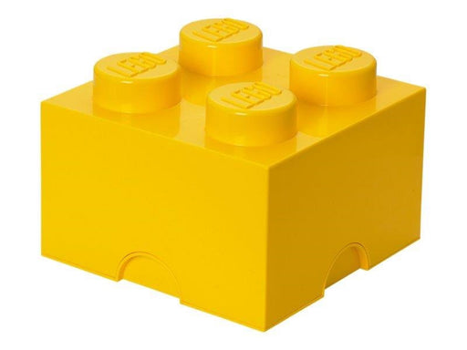 LEGO STORAGE BRICK 4 - YELLOW