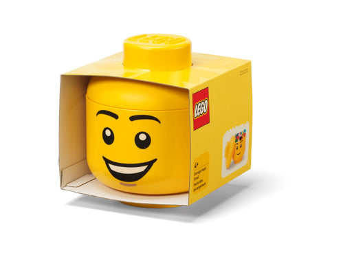 LEGO STORAGE HEAD (SMALL) - HAPPY BOY