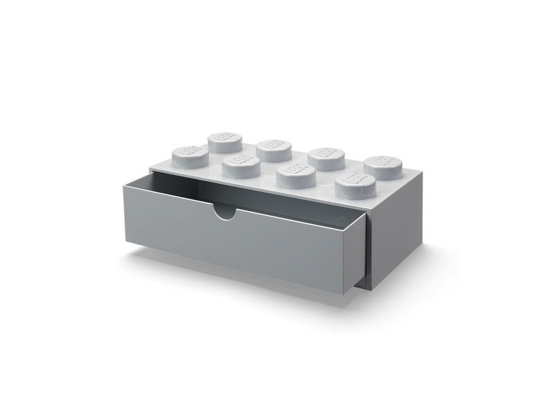 LEGO Schublade 8, grau