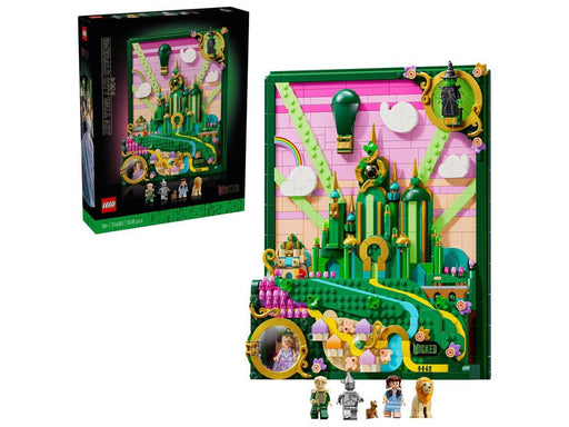 LEGO Wicked 75685 Emerald City Wandkunst