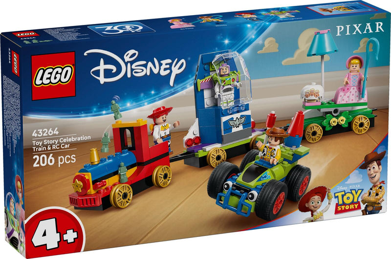 LEGO® Disney Partyzug und das Auto RC aus Toy Story