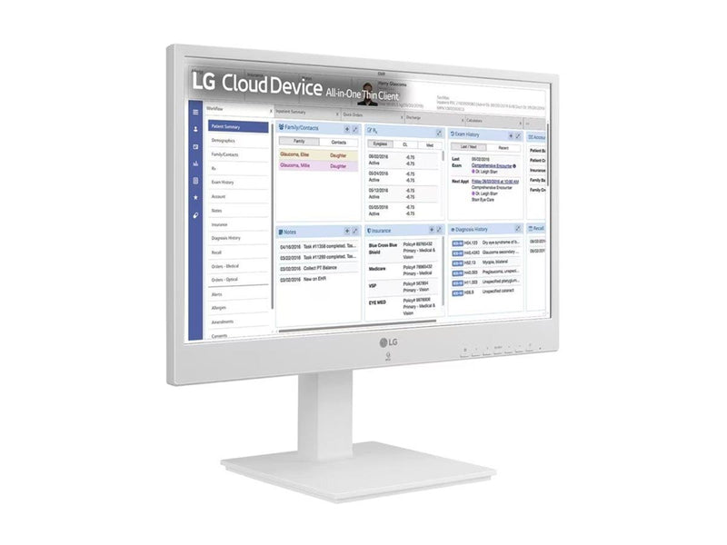 LG 24CR671N-2P - all-in-one Pentium Silver N6005 2 GHz - 8 GB - SSD 256 GB - LED 23.8"