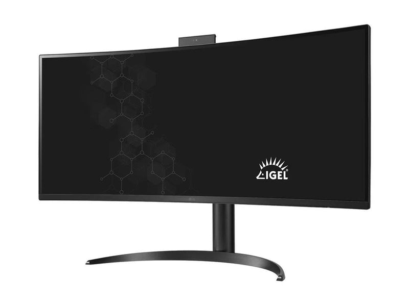 LG 34CR651I-6P - all-in-one Pentium Silver N6005 2 GHz - 8 GB - flash 16 GB - LED 34"