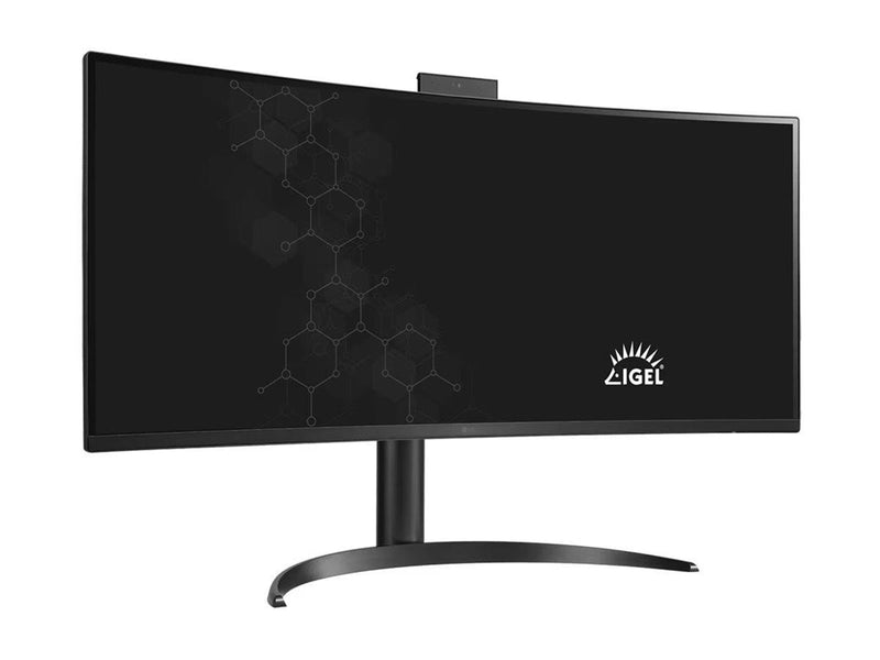 LG 34CR651I-6P - all-in-one Pentium Silver N6005 2 GHz - 8 GB - flash 16 GB - LED 34"