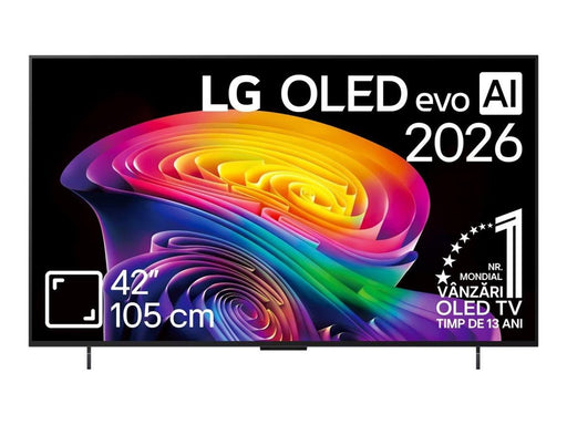 LG 42" Flachbild TV OLED 4K Dolby Vision OLED42C61LA C6 Series evo AI