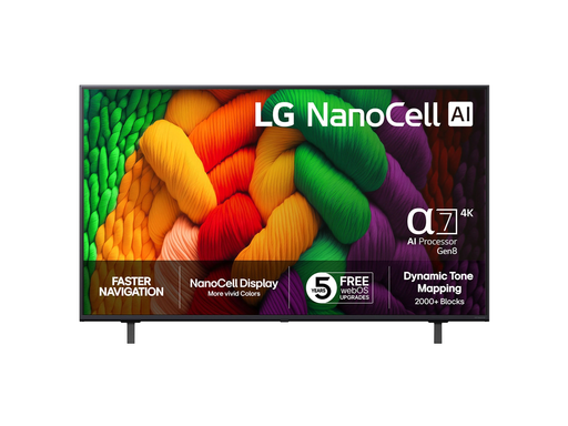 LG 75" Flachbild TV LED 4K 75NANO8EA6A 75" 4K NANO SMART TV