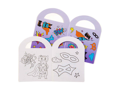 LG-Imports Coloring Book with Stickers Superhero