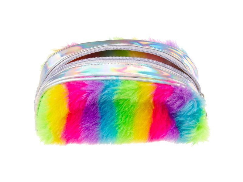 LG-Imports Fluffy Rainbow Pencil Case