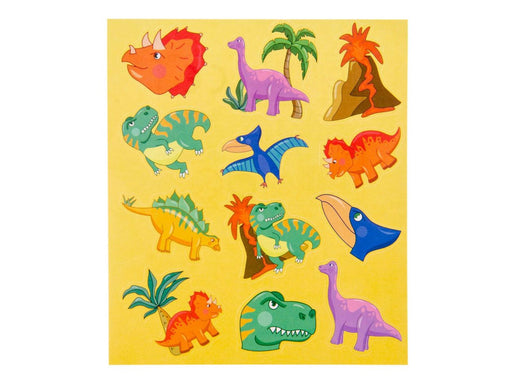 LG-Imports Sticker sheet Dinosaur 12 pcs.