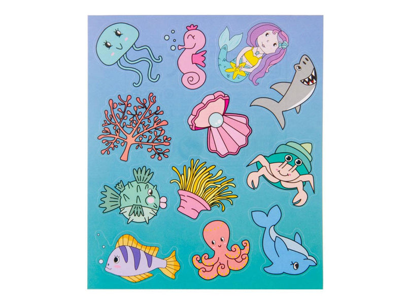 LG-Imports Sticker sheet of sea animals