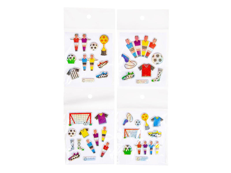 LG-Imports Stickers Football Glittering (Assorted)