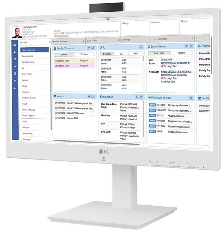 LG 24CR670N-6P Thin Client All-in-One 60,47 cm (23,8')