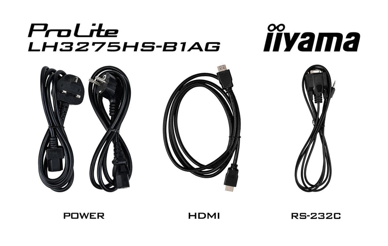 iiyama ProLite LH3275HS-B1AG Digital Signage Display 80 cm (32 Zoll)
