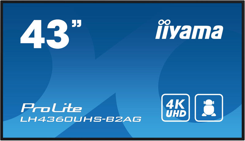 iiyama Digital Signage Display LH4360UHS-B2AG 108 cm (42,5 Zoll)