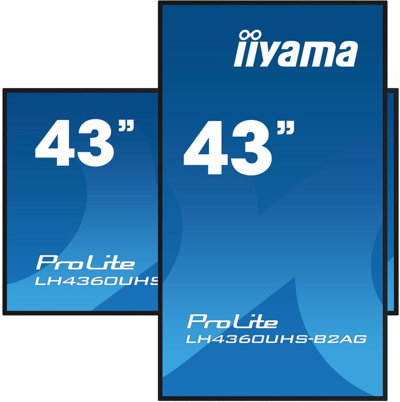 iiyama Digital Signage Display LH4360UHS-B2AG 108 cm (42,5 Zoll)