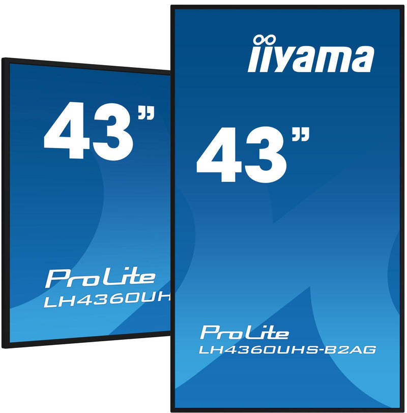 iiyama Digital Signage Display LH4360UHS-B2AG 108 cm (42,5 Zoll)