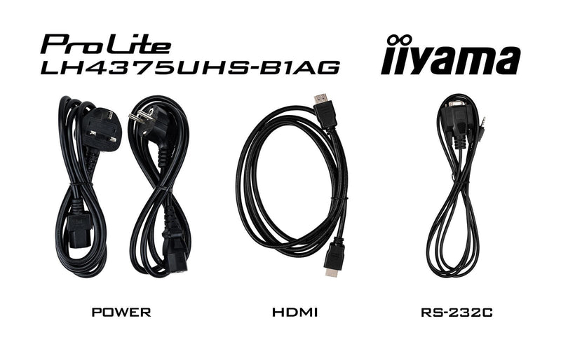 iiyama ProLite LH4375UHS-B1AG Signage Display 108cm (42,5 Zoll)