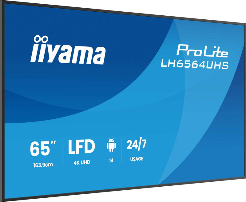 iiyama ProLite LH6564UHS-B1AG Signage Display 165,1 cm (65')