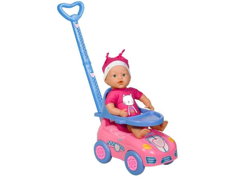 LOKO Toys Baby Walker & Soft Baby Doll - 18+ Months