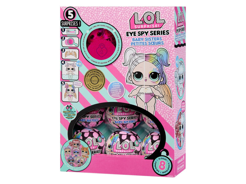 L.O.L. Eye Spy Baby Sisters Assorted