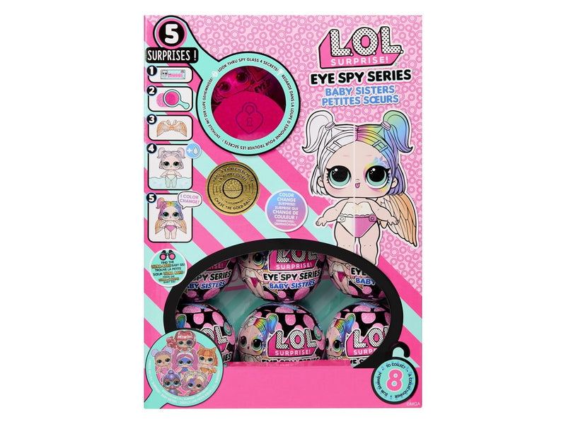 L.O.L. Eye Spy Baby Sisters Assorted
