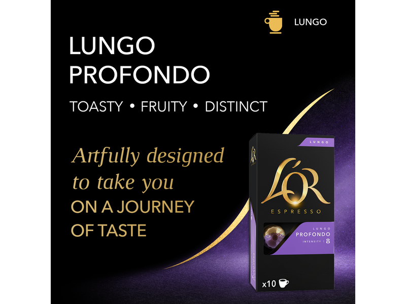 L'OR Capsules Lungo Profondo - 10 pcs