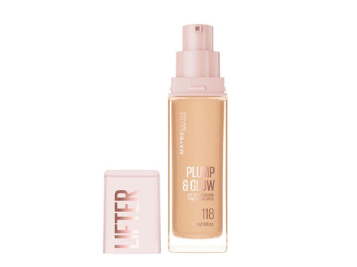L'Oréal Paris 30ml.- New York Lifter Plump & Glow Foundation 118