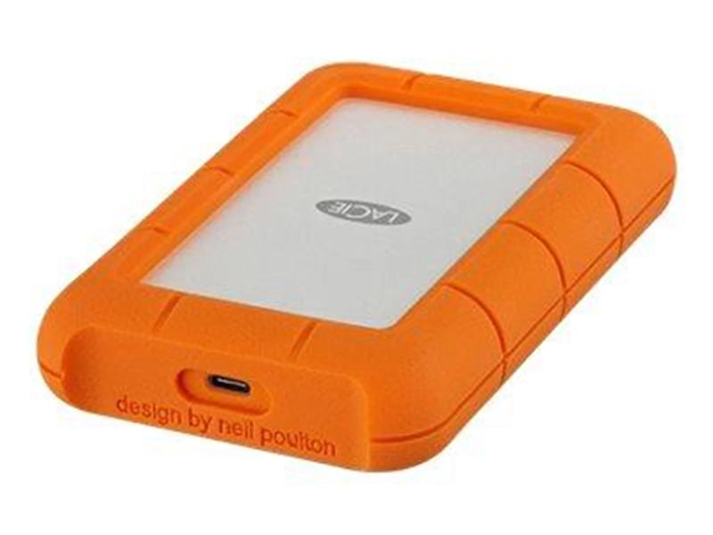LaCie Rugged USB-C - Extern Festplatte - 5TB - Orange