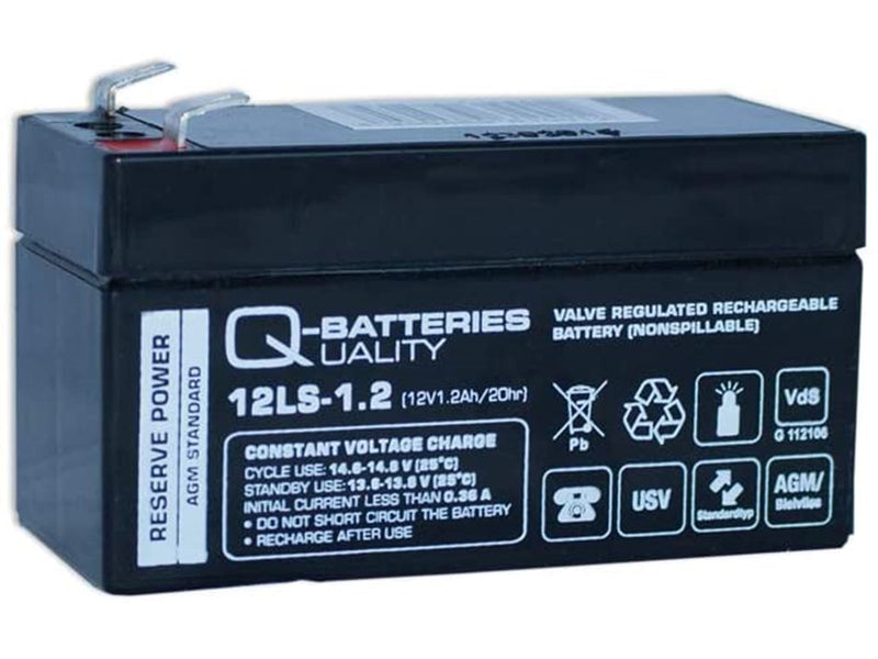 Lakuda Q-batteries 12v-1.2ah 97x43x52
