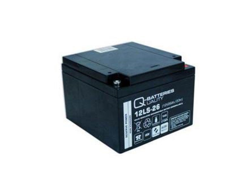 Lakuda Q-batteries 12v-26ah 165x125x175