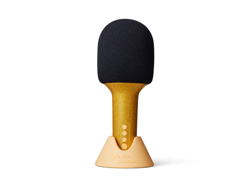 Lalarma Glitter Grove microphone  - Gold