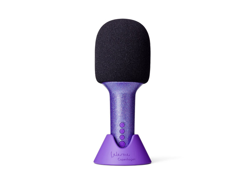 Lalarma Glitter Grove microphone  - Purple