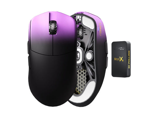 Lamzu Maya X - Gaming Maus (Lila)