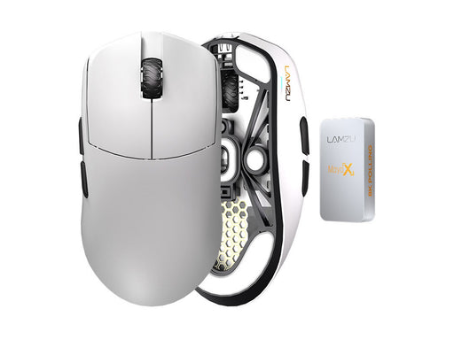 Lamzu Maya X - Gaming Maus (Weiß)