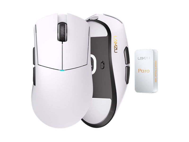 Lamzu Paro - Gaming Maus (Weiß)