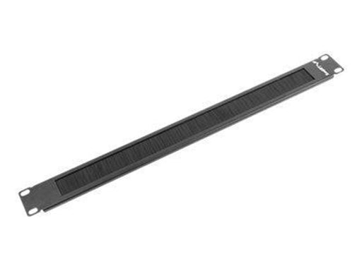 Lanberg AK-1101-B - 1U Brush Panel