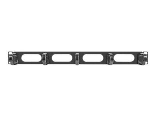 Lanberg AK-1205-B - cable organizer - 1U - 19"