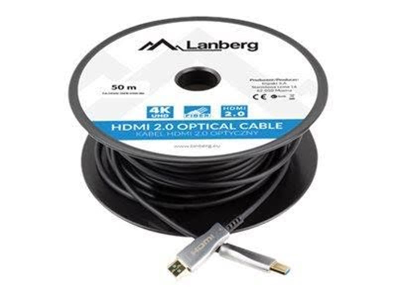 Lanberg HDMI cable with Ethernet - 50 m