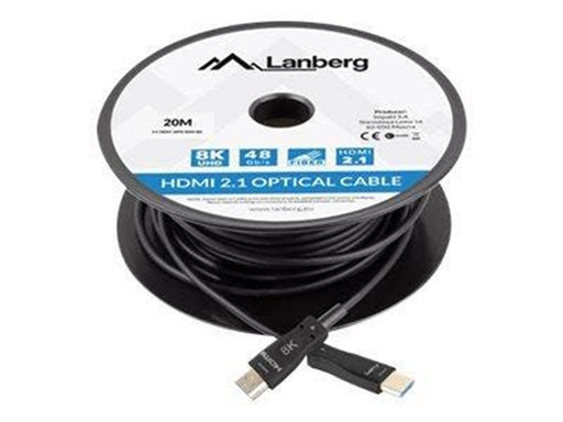 Lanberg HDMI cable with Ethernet - 80 m