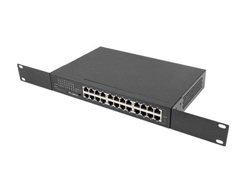 Lanberg RSGE-24 - switch - 24 ports - unmanaged - rack-mountable