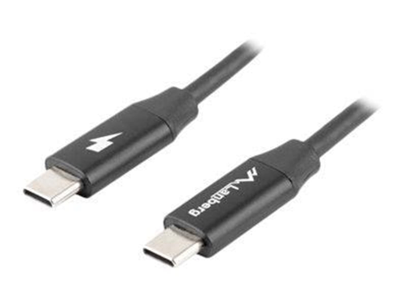 Lanberg - USB-C cable - 24 pin USB-C to 24 pin USB-C - 50 cm