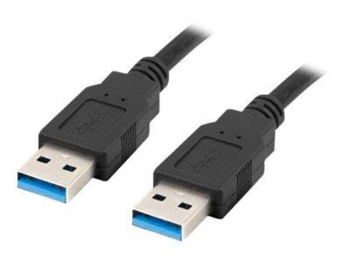 Lanberg - USB cable - USB Type A to USB Type A - 1 m