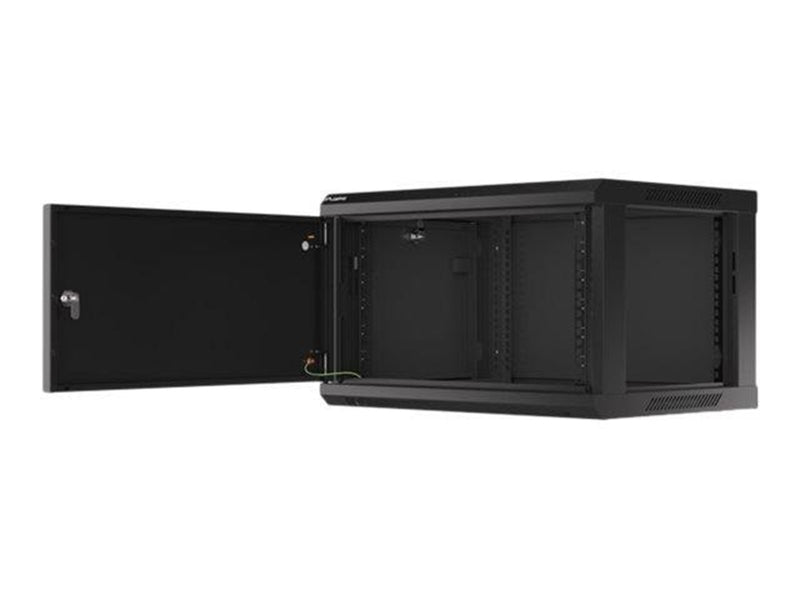 Lanberg WF01-6406-00B - 6U - Wall Mount Rack Cabinet