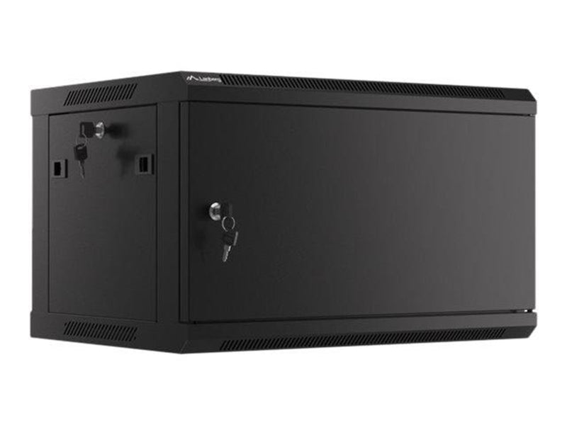 Lanberg WF01-6406-00B - 6U - Wall Mount Rack Cabinet