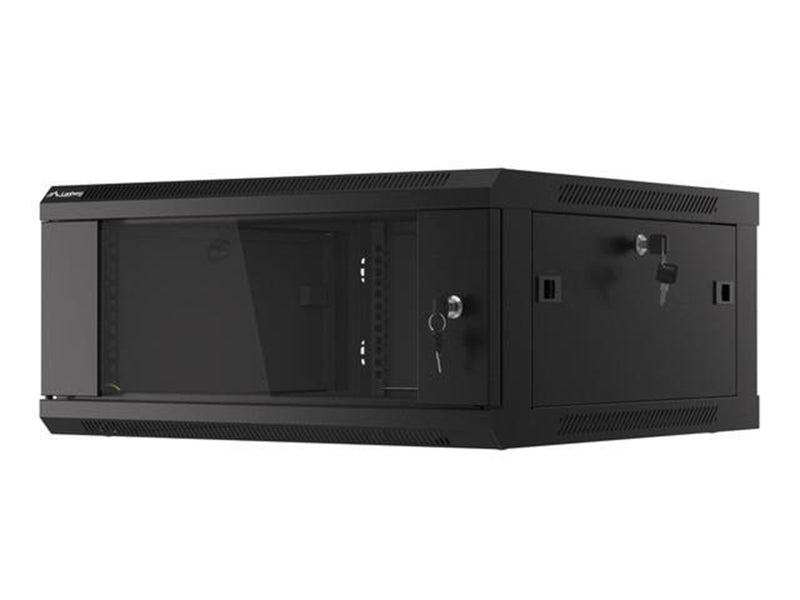 Lanberg WF01-6604-10B - 4U - Wall Mount Rack Cabinet